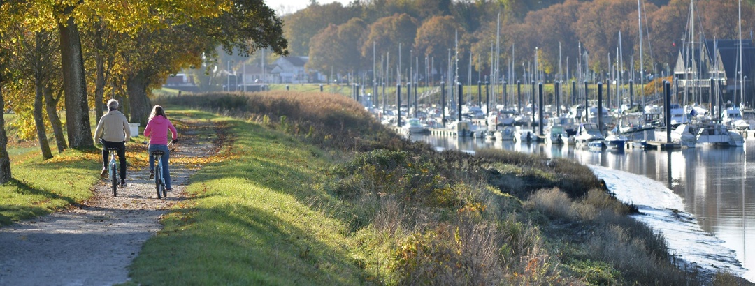 À vélo à Saint-Valéry-sur-Somme