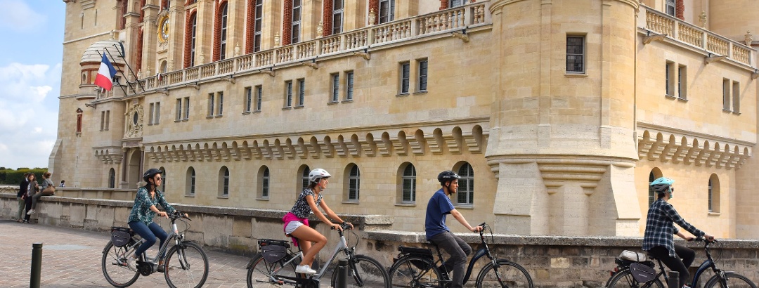 Around the Château de Saint-Germain-en-Laye by bike