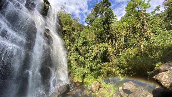 Véu da Noiva Waterfall in Itatiaia, Rio de Janeiro