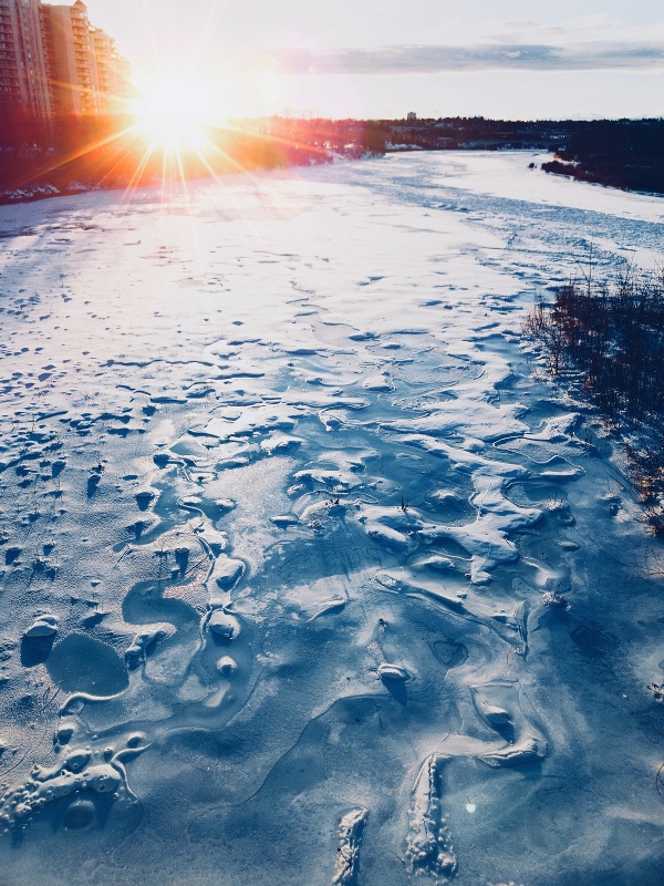 Calgary in winter