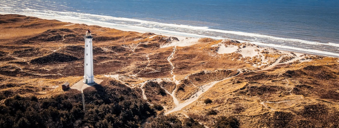 Lyngvig Lighthouse in Denmark