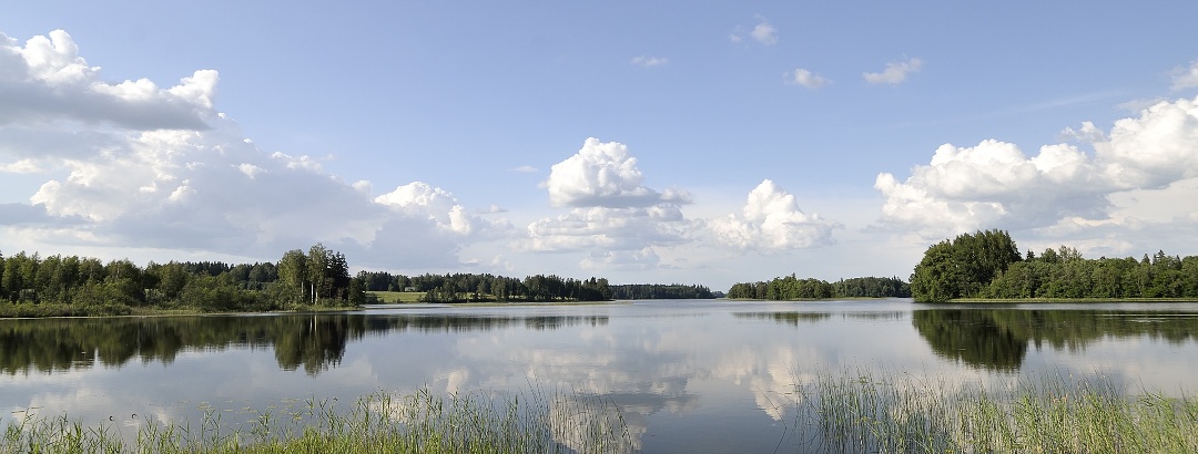 Calm atmosphere at Pühajärv