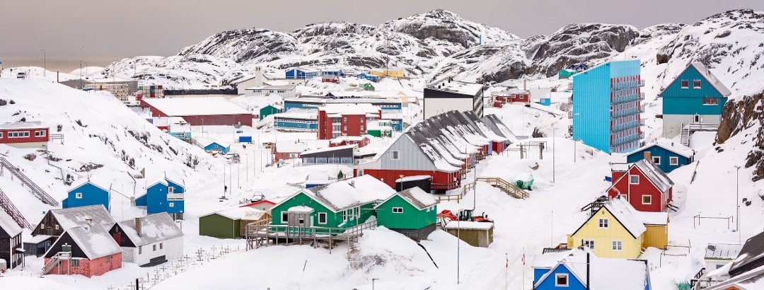 Maniitsoq in Grönland.