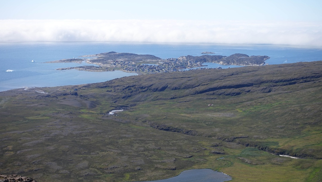 View from Skarvefjeld mountain