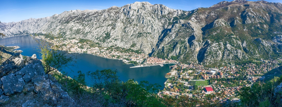 The Bay of Kotor in Montenegro