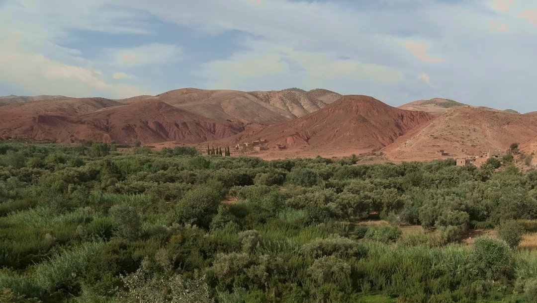 Hiking in the Atlas Mountains in Morocco