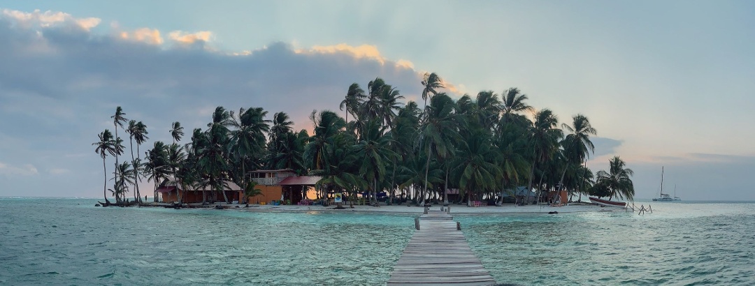 Island in San Blas, Panama